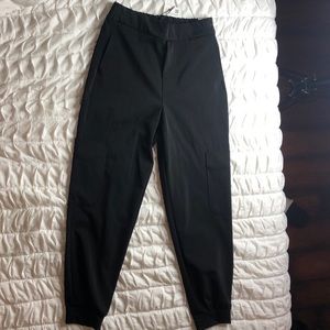 NWT - Zara Black Cargo Jogger Pants